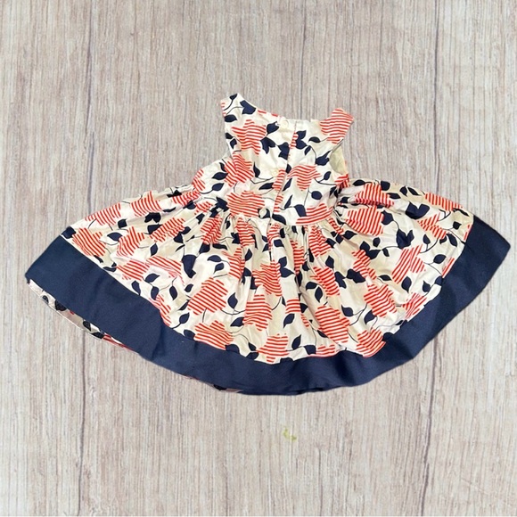 6-12m Janie and Jack Tulle Skirt Floral Dress - Picture 2 of 3